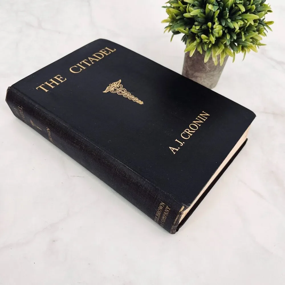 The Citadel by A.J. Cronin Hardcover Little, Brown and Company Boston 1938